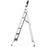 Escalera Plegable Doméstica 6 Escalones Acero
