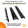 Gabinete Rack mural para servidor de red 9U