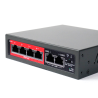 Switch de 4 puertos 100 Mbps 2 puertos PoE/LAN Uplink SFP