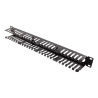 Pasacables 19" Ranuras Anchas | Organizador de Cables