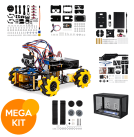 Kit Auto Robótico ACEBOTT Programable Educativo + 6 Expansiones