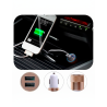 Cargador USB para autos