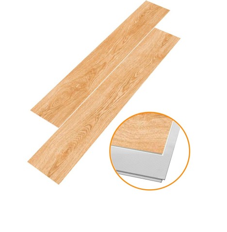 Vinilo SPC Autoadhesivo para Piso Diseño Madera Realista 1220x180 mm