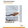 Vinilo SPC Autoadhesivo para Piso Diseño Madera Realista 1220x180 mm