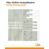 Vinilo Autoadhesivo para Piso Diseño Madera Realista 914.4 x 152 mm