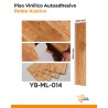 Vinilo Autoadhesivo para Piso Diseño Madera Realista 914.4 x 152 mm