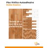 Vinilo Autoadhesivo para Piso Diseño Madera Realista 914.4 x 152 mm