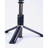 Gimbal Estabilizador de 1eje para celulares Q08 palo selfie con trípode shoooter