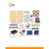 Kit chasis  Infrarrojo seguimiento de linea. ruedas y portapila robot auto 4WD