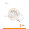 Cámara domo conector BNC 2MP 24 Led IR para interior seguridad pára el hogar o local