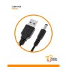 Cable USB Macho - Plug Macho 5.5mm 2.1mm