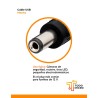 Cable USB Macho - Plug Macho 5.5mm 2.1mm