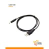 Cable USB Macho - Plug Macho 5.5mm 2.1mm