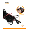 Cámara Espejo Retrovisor Dual 1080P cámara trasera