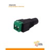 Adaptador tipo plug hembra 2.1x5.5 a bornera
