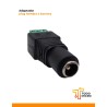 Adaptador tipo plug hembra 2.1x5.5 a bornera