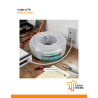 Cable UTP CAT5E 100m 24AWG 0.51CCA*4Pairs+0.90PE+Rip Cord+5.1PVC
