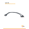 Cable Usb con USB de Alimentación extra