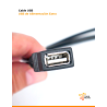 Cable Usb con USB de Alimentación extra