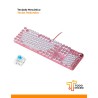 Combo Mouse + Teclado semi mecanico  RGB