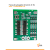 Proteccion y Cargador de bateria de litio hasta 4 celdas 16.8V