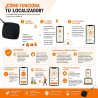 Localizador Rastreador Llavero Findmy Tag iOS