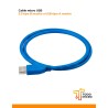 Cable micro USB 3.0 tipo B macho a USB tipo A macho