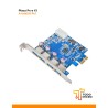 Placa Pc-e X1 A Usb3.0 Pci Express A 4 Puertos Usb 3.0