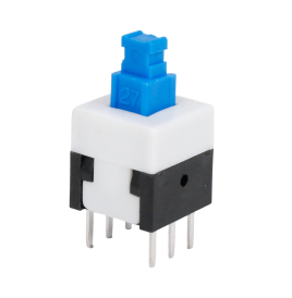 Boton interruptor 6 pines con  Retención