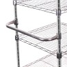 Estantería de Acero 6 Niveles Organizador 170x50 cm