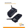 Intercomunicador Bluetooth para Casco de Moto Ejeas V6 Pro 800 Mts 850maH