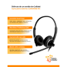 Auriculares Estéreo USB-C + USB-A