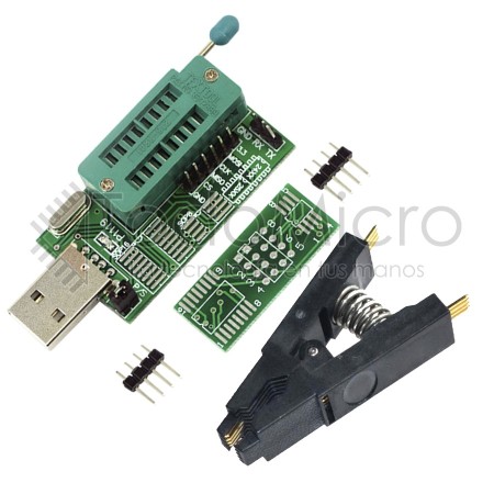 Programador de memorias 24XX y 25XX