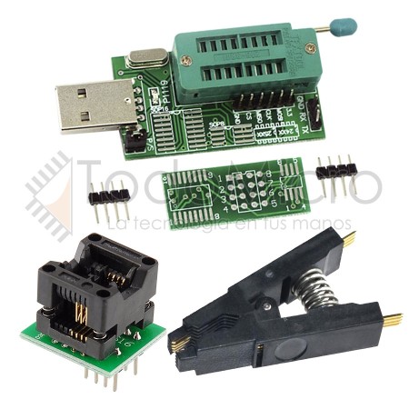 Programador de memorias 24XX y 25XX