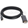 Cable conversor USB C 3.1 a HDMI macho 1.8m