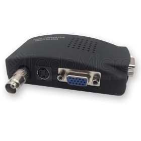 Conversor Bnc A Vga Para Camaras De Seguridad, CCTV