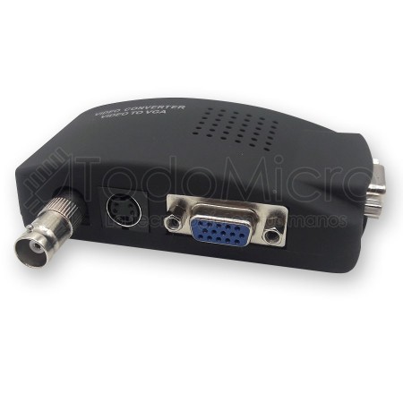 Conversor Bnc A Vga Para Camaras De Seguridad, CCTV