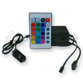 Metro Tira de led + fuente  12V	+  encendedor