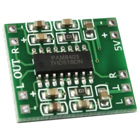 Amplificador digital PAM8406 5W x 2