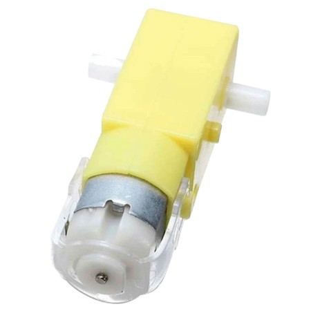 Motor Dc 3v A 6v Caja Reductora  Rueda Goma Arduino