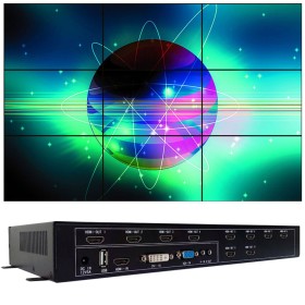 Controlador de pantallas - Video Wall USB/HDMI/VGA/DVI