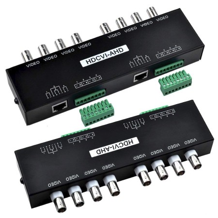 Balun pasivo 8 canaes 300m 1080p