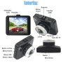 Camara para tablero de auto dashcamera 1080p camara trasera g-sensor y deteccion de movimiento