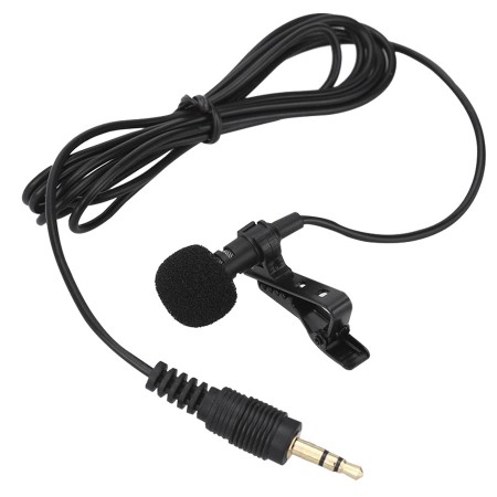 Microfono corbatero 3 pin para telefonos, camaras y PC