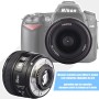 Lente Yongnuo 35mm Yn35mm F2 Mf Af Objetivo Angular Para Nikon