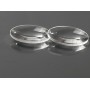 lente biconvexo 37mm