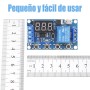 Modulo temporizador con salida de rele