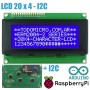 Dispaly LCD 20x4 5V azul con modulo I2C