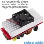 Regulador de voltaje Step Up hasta 83V 15A 1200W