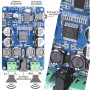 Amplificador de audio con receptor bluetooth 2 canales 25W+25W